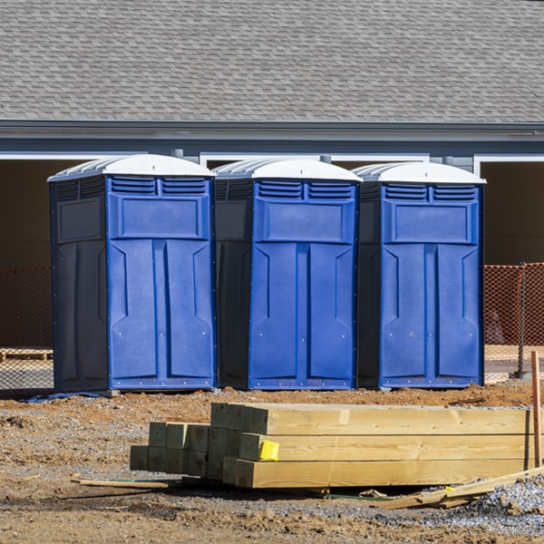 how do you dispose of waste after the portable toilets have been emptied in West Leisenring PA
